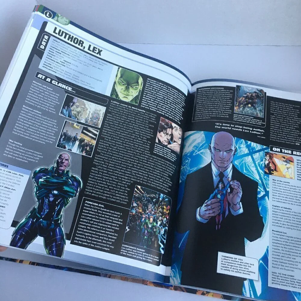 Kids Book - DK The DC Comics‎ Encyclopedia, Definitive Guide To The Characters